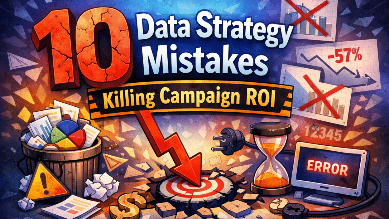 10 Data Strategy Mistakes Killing Campaign ROI