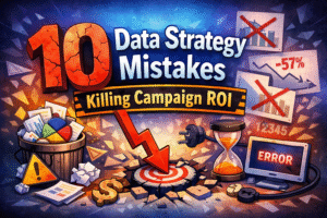 10 Data Strategy Mistakes Killing Campaign ROI