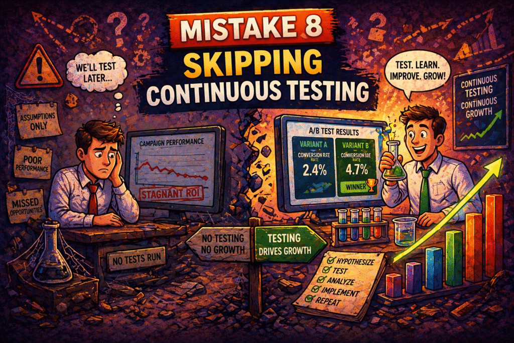 Make testing a weekly habit