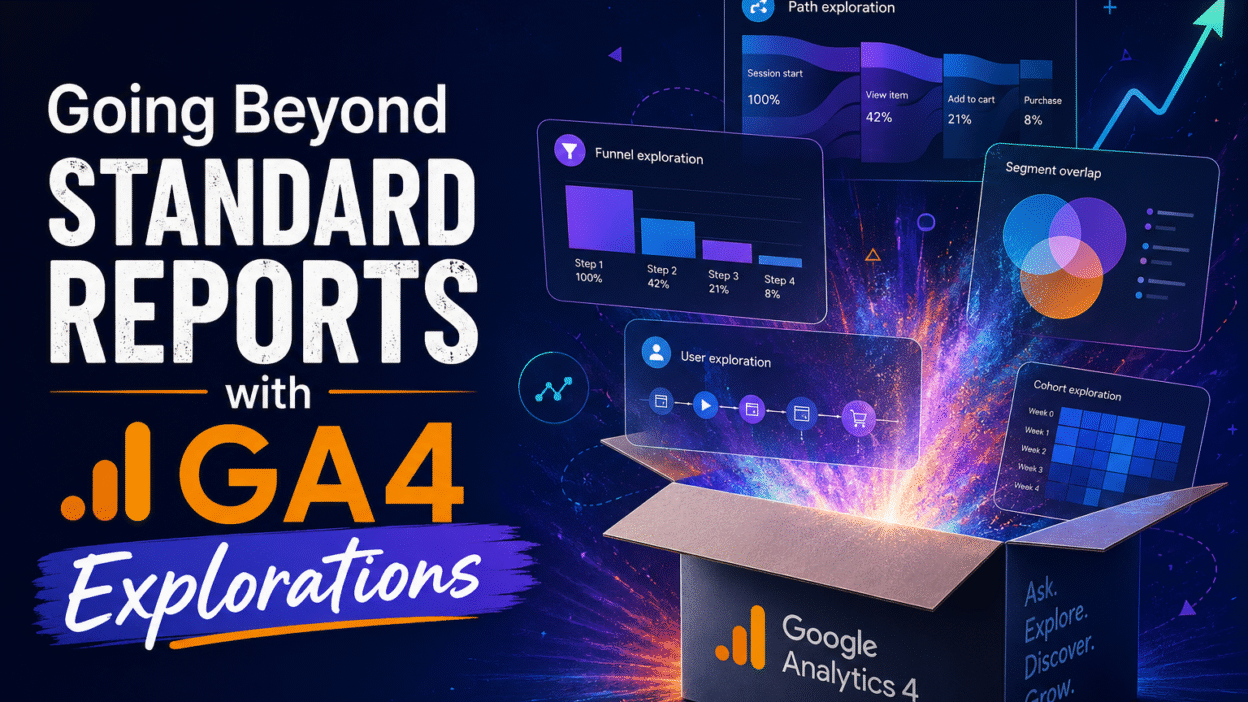 Going Beyond Standard Reports with GA4 Explorations