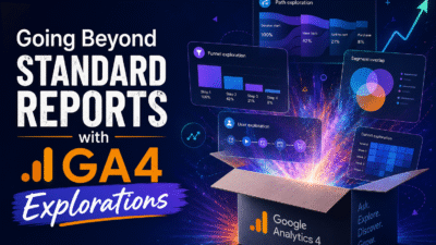 Going Beyond Standard Reports with GA4 Explorations