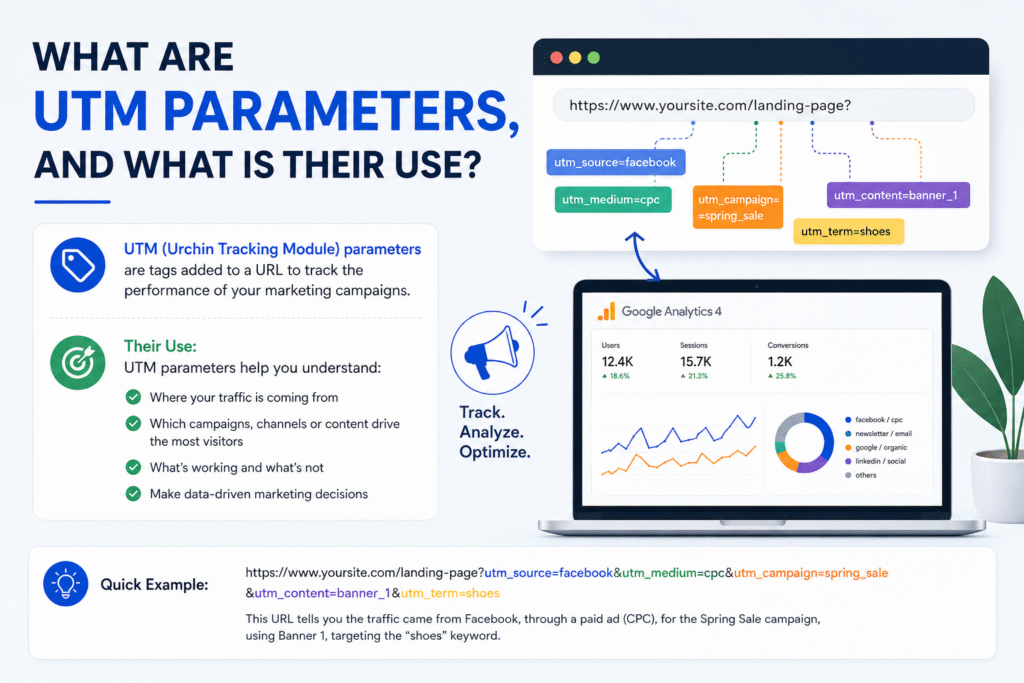 What are the UTM parameters and what is their use?